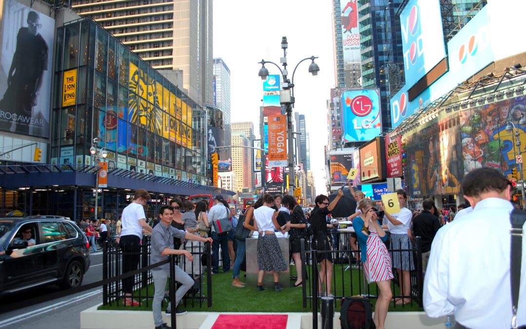 NewGrass in New York’s Time Square