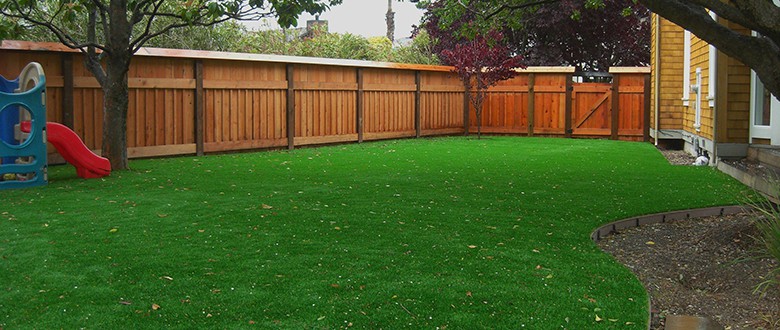 A Solution for Shade: Synthetic Grass Lawns