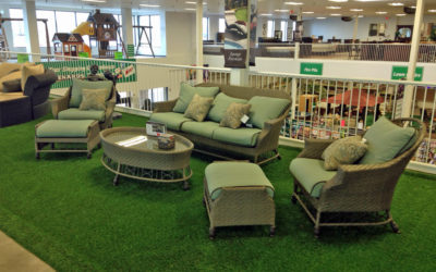 Artificial Grass Brightens Commercial Spaces