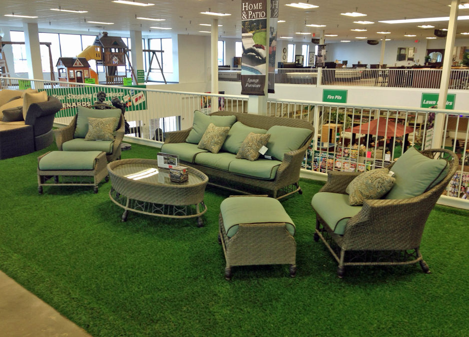 Artificial Grass Brightens Commercial Spaces